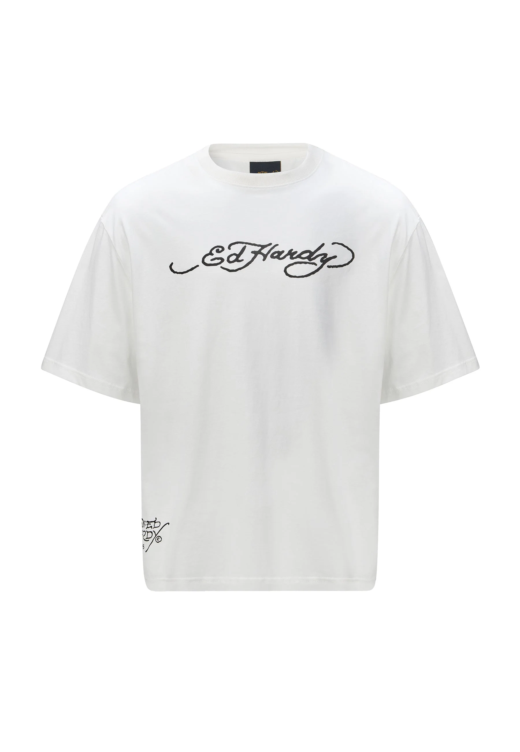 Mens Dragons-Back Tonal T-Shirt - White - Image 4