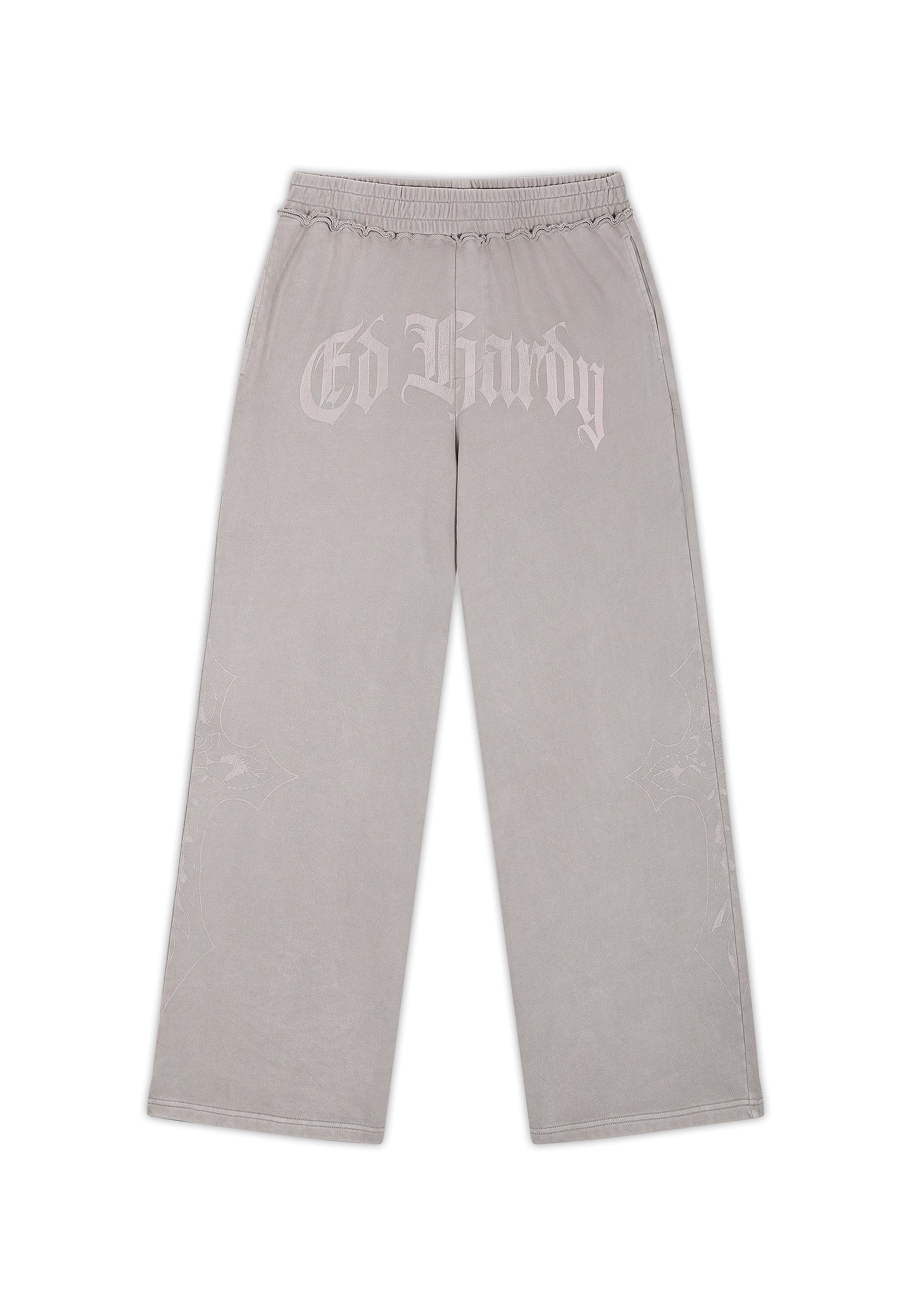 Mens Cross Graphic Relaxed Jogger - Grey - Image 7