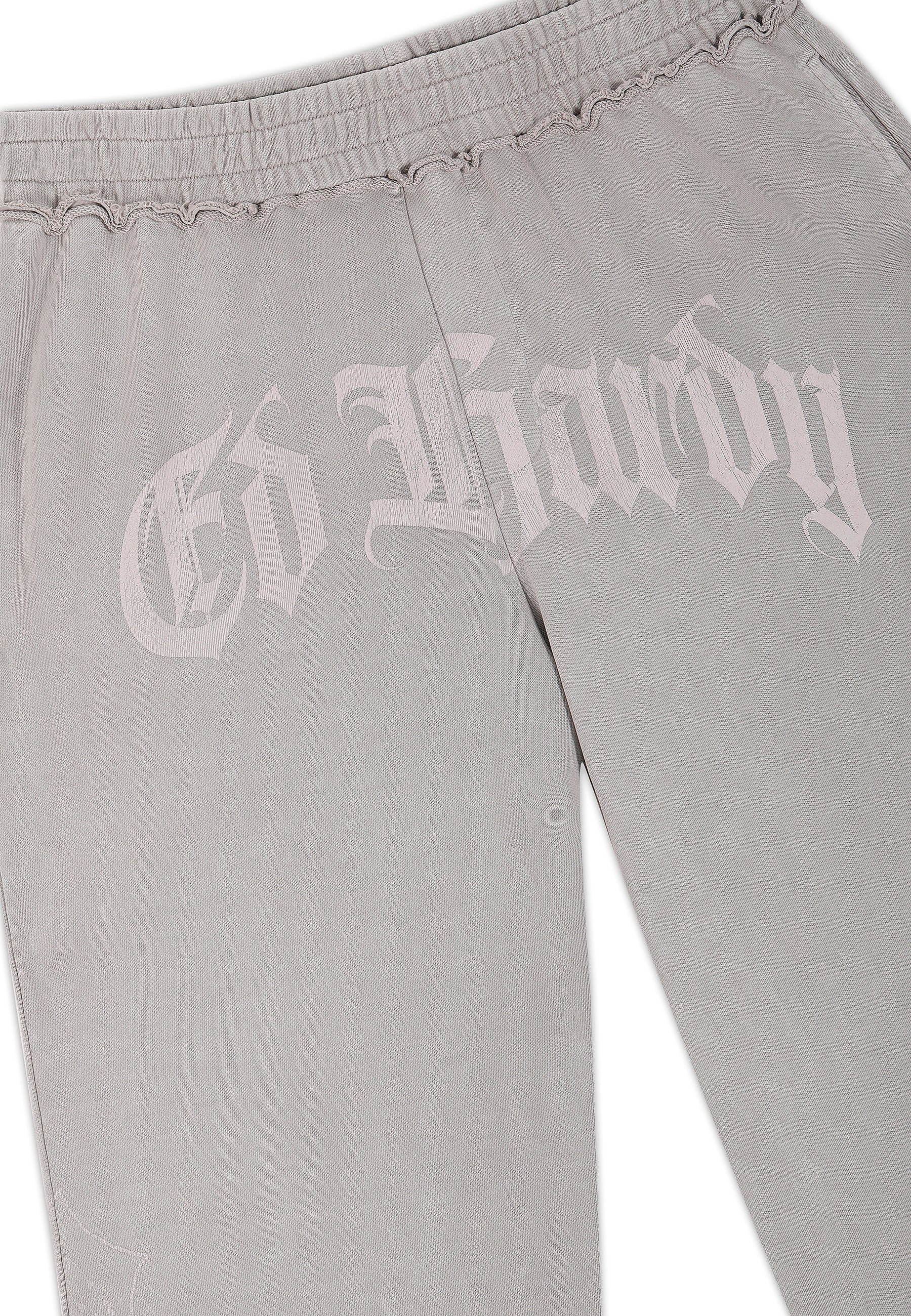 Mens Cross Graphic Relaxed Jogger - Grey - Image 9