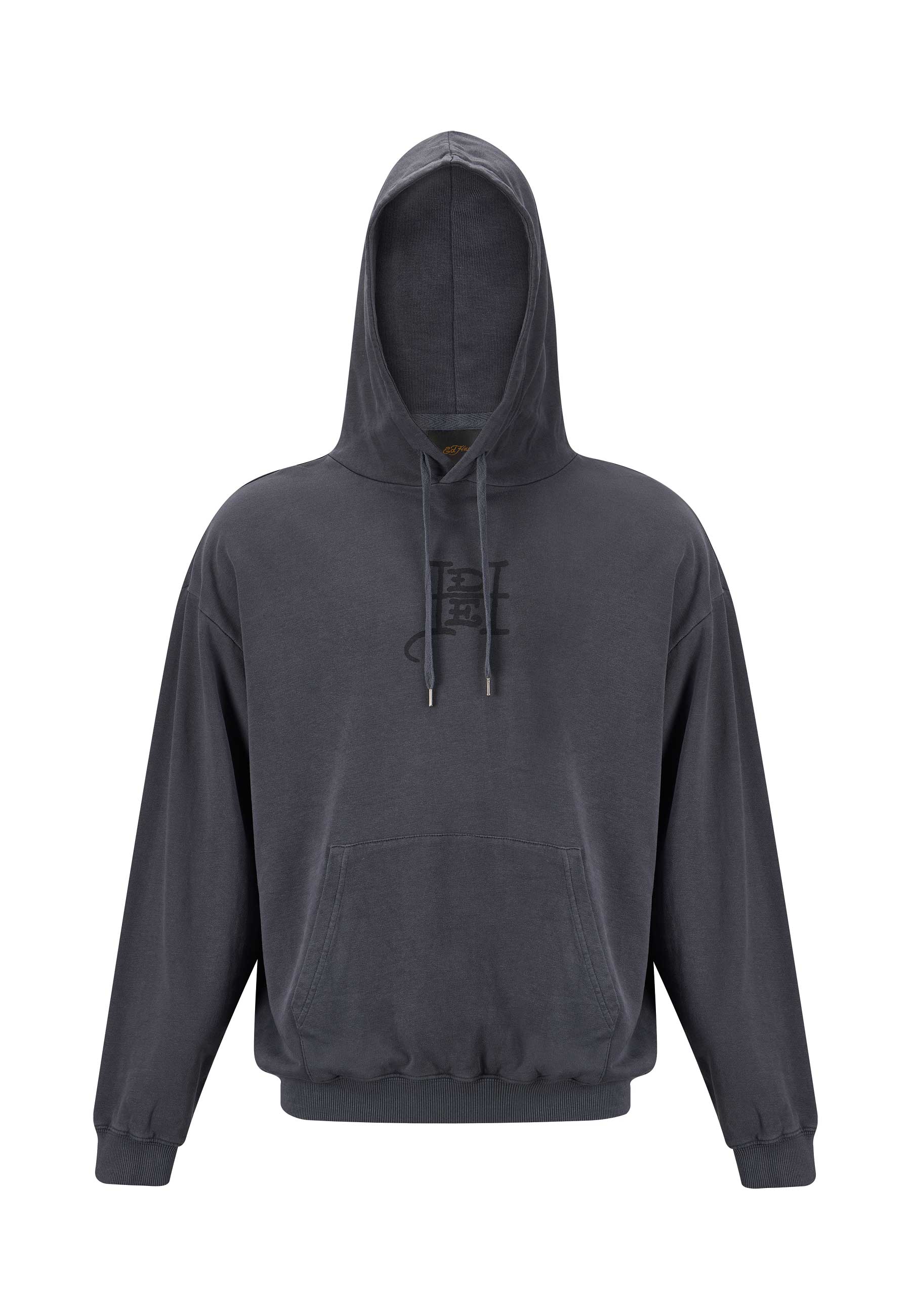 Mens Melrose-Tiger Graphic Hoodie - Charcoal - Image 6