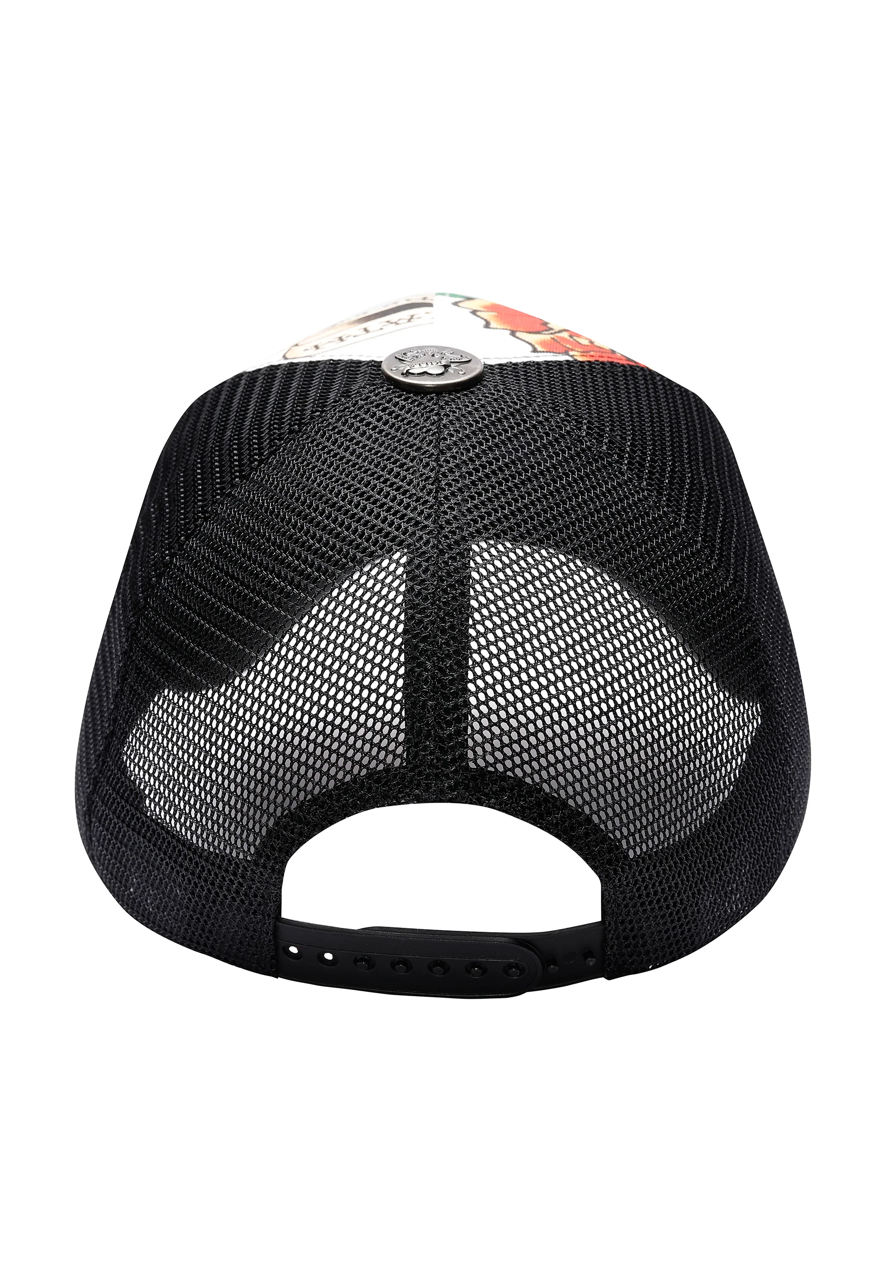 Unisex Before Dishonor 5 Panel Trucker Cap - White - Image 3