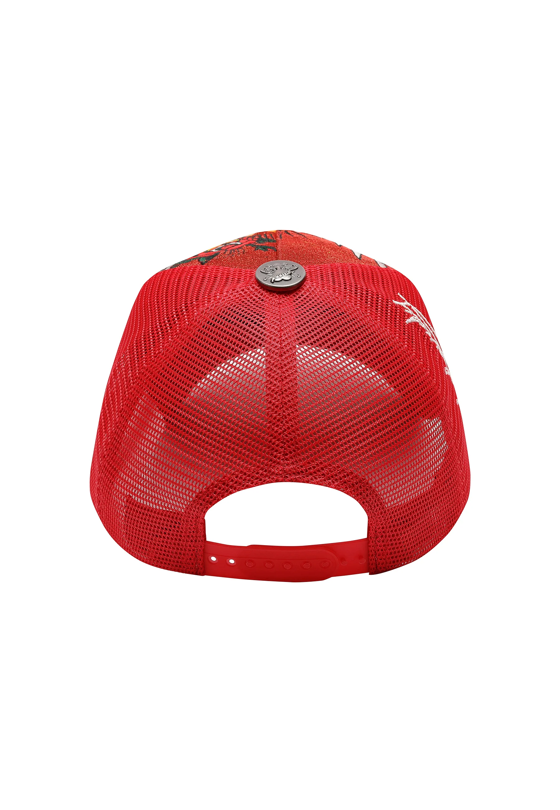 Unisex Brave Hearts 6 Panel Metallic Trucker Cap - Samba - Image 3
