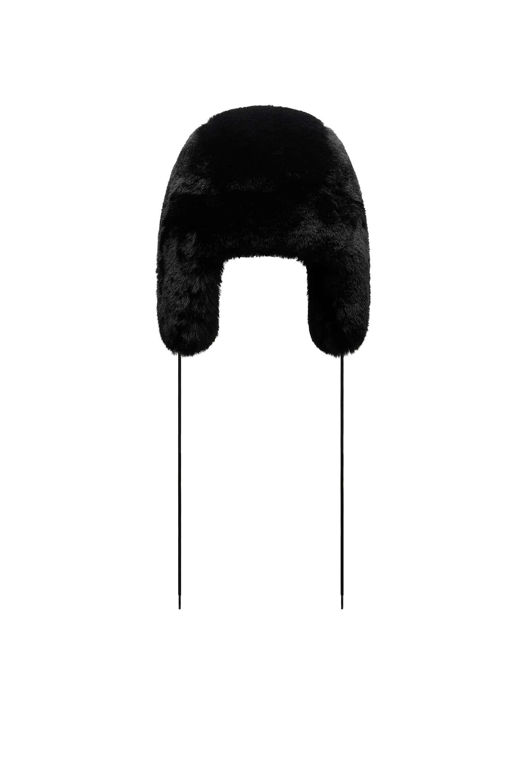Unisex Floral Trapper Hat - Black - Image 4