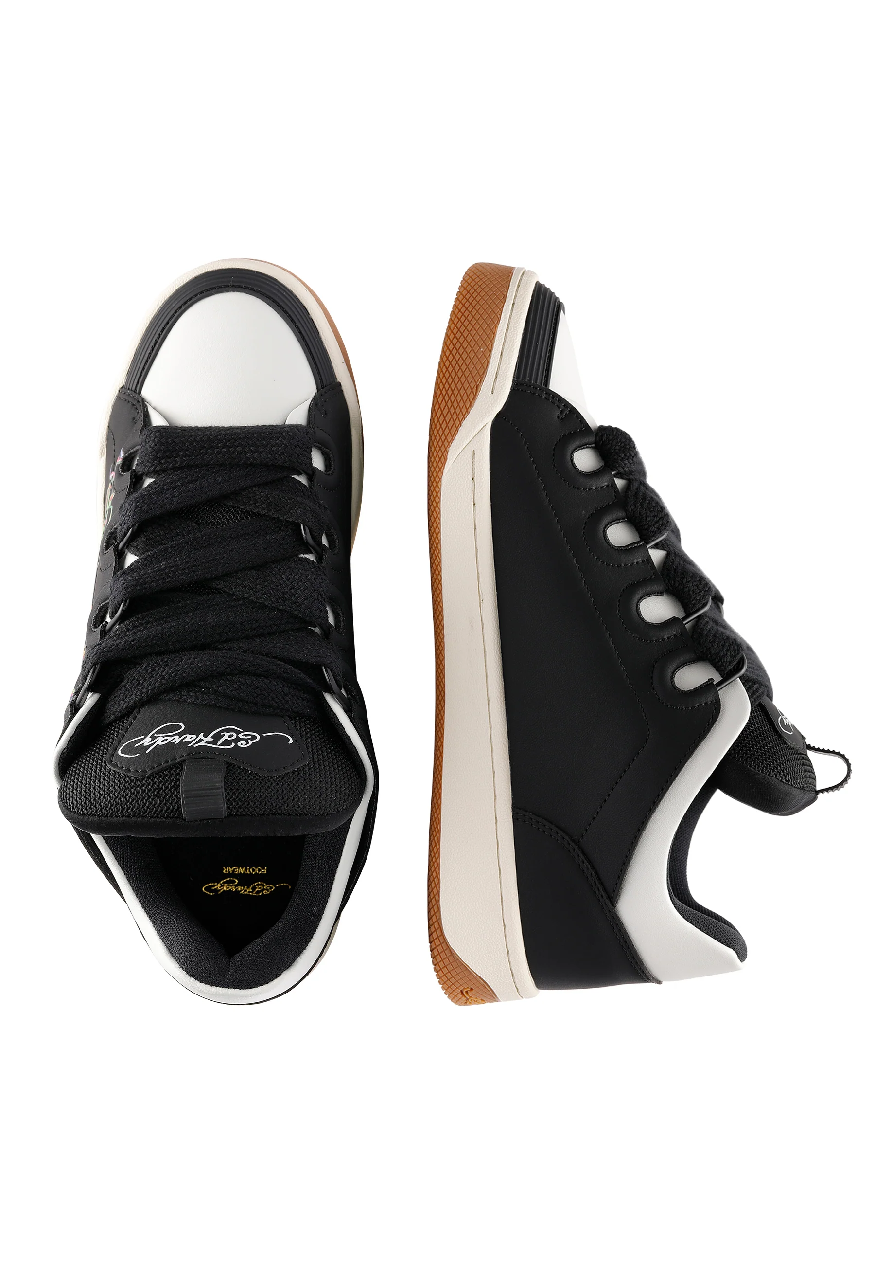Womens Hardflip Low - Dragons - Black/White - Image 4