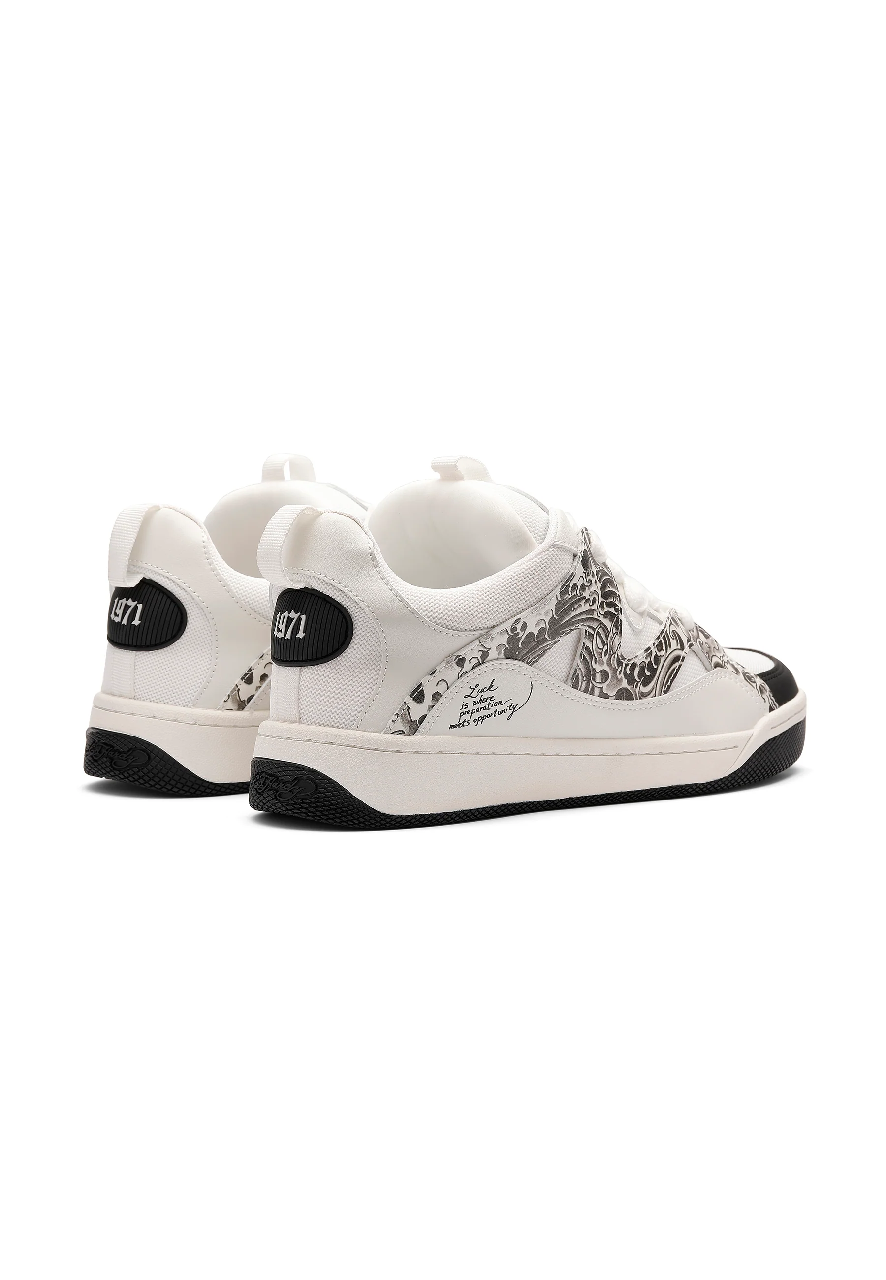 Womens Wave Low - Waves - White/Black - Image 3